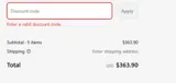 PEARSON25 coupon verification screenshot