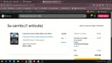 Pearson coupon verification screenshot