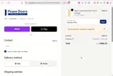 DOORSYSTEM coupon verification screenshot