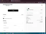 Pedestrian Project coupon verification screenshot