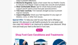 FEETWEEK15 coupon verification screenshot
