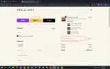 Peg and Awl coupon verification screenshot