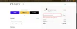 Peggy Li Creations coupon verification screenshot