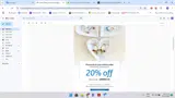 Peggy Li Creations coupon verification screenshot