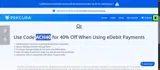 PekCura Labs coupon verification screenshot