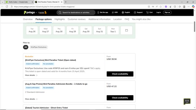 Pelago checkout page showing Pelago promo code box | Screenshot taken by SimplyCodes community member on Aug 25, 2025