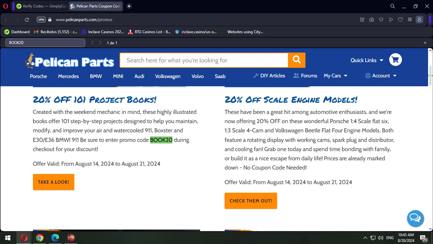 Pelican Parts Promo Codes 10 Off September 2024