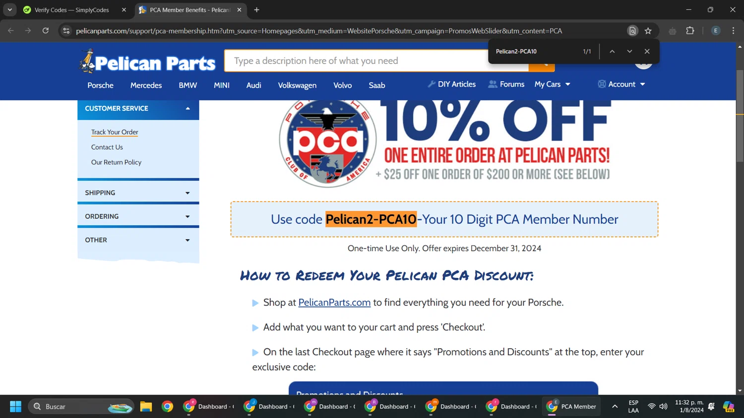 Pelican Parts Promo Codes 10 Off September 2024