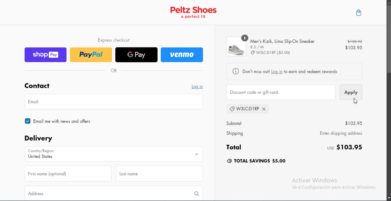 Peltz shoes coupons 2019 online