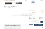 PRESIDENT coupon verification screenshot