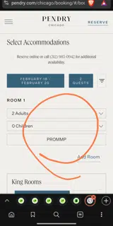 PROMMP coupon verification screenshot