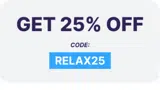 relax25 coupon verification screenshot