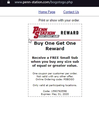 Penn Station Discount Codes (2 Verified) - 20% Off Jan 2025