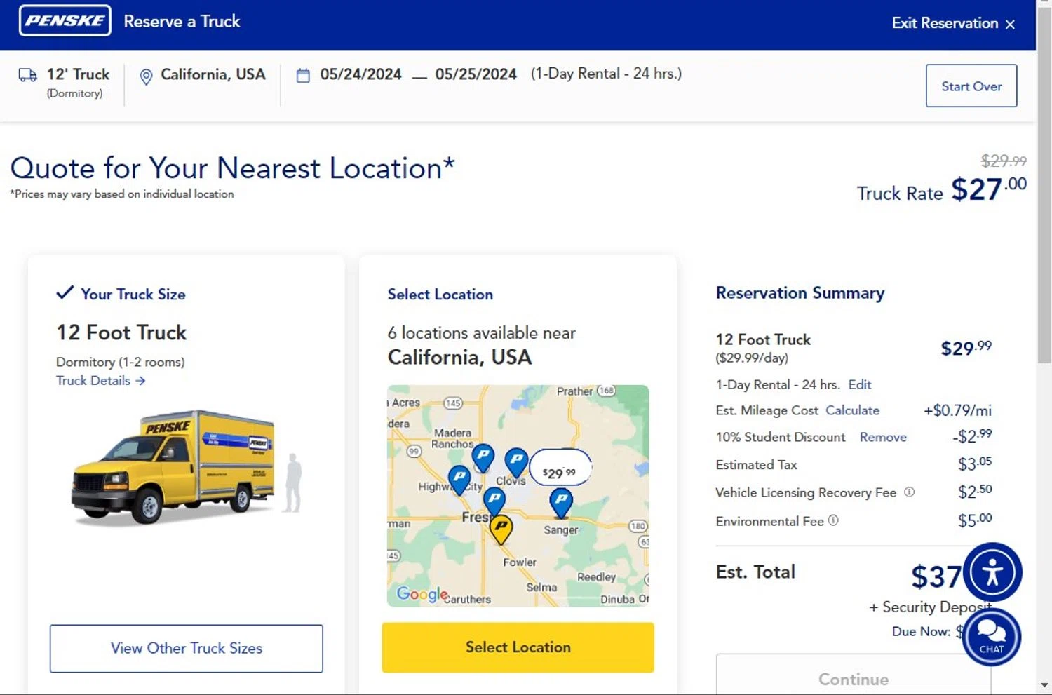 Penske Truck Rental Promo Codes & Black Friday 2024 Deals 10 Off
