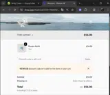 NEWSUB coupon verification screenshot