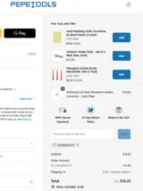 Pepetools coupon verification screenshot