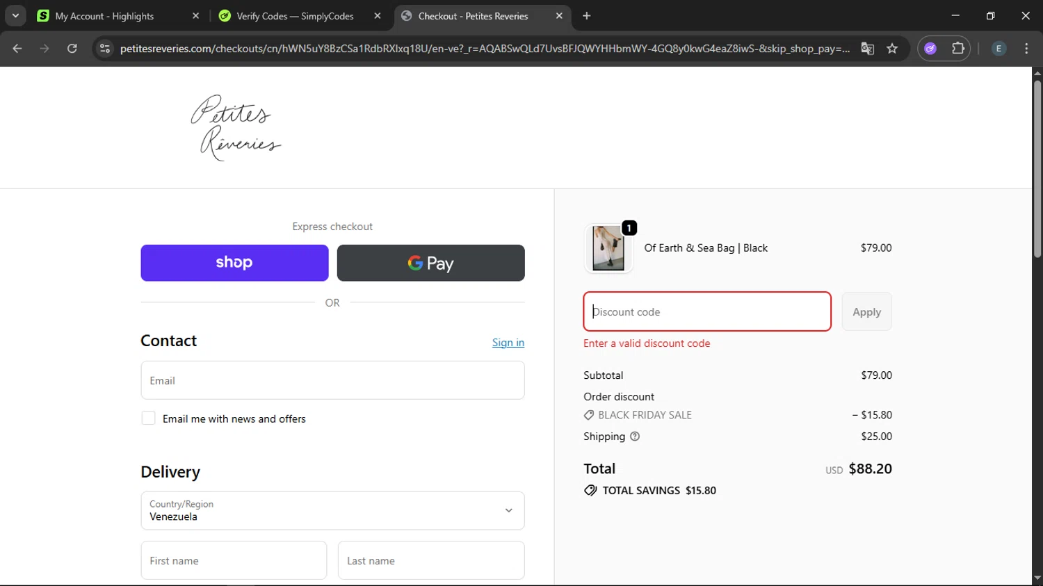Peptide Pro coupon code screenshot showing code FIRST15 applied at Peptide Pro checkout page. Uploaded by SimplyCodes community member FrugalTiger5589 on Dec 1, 2025
