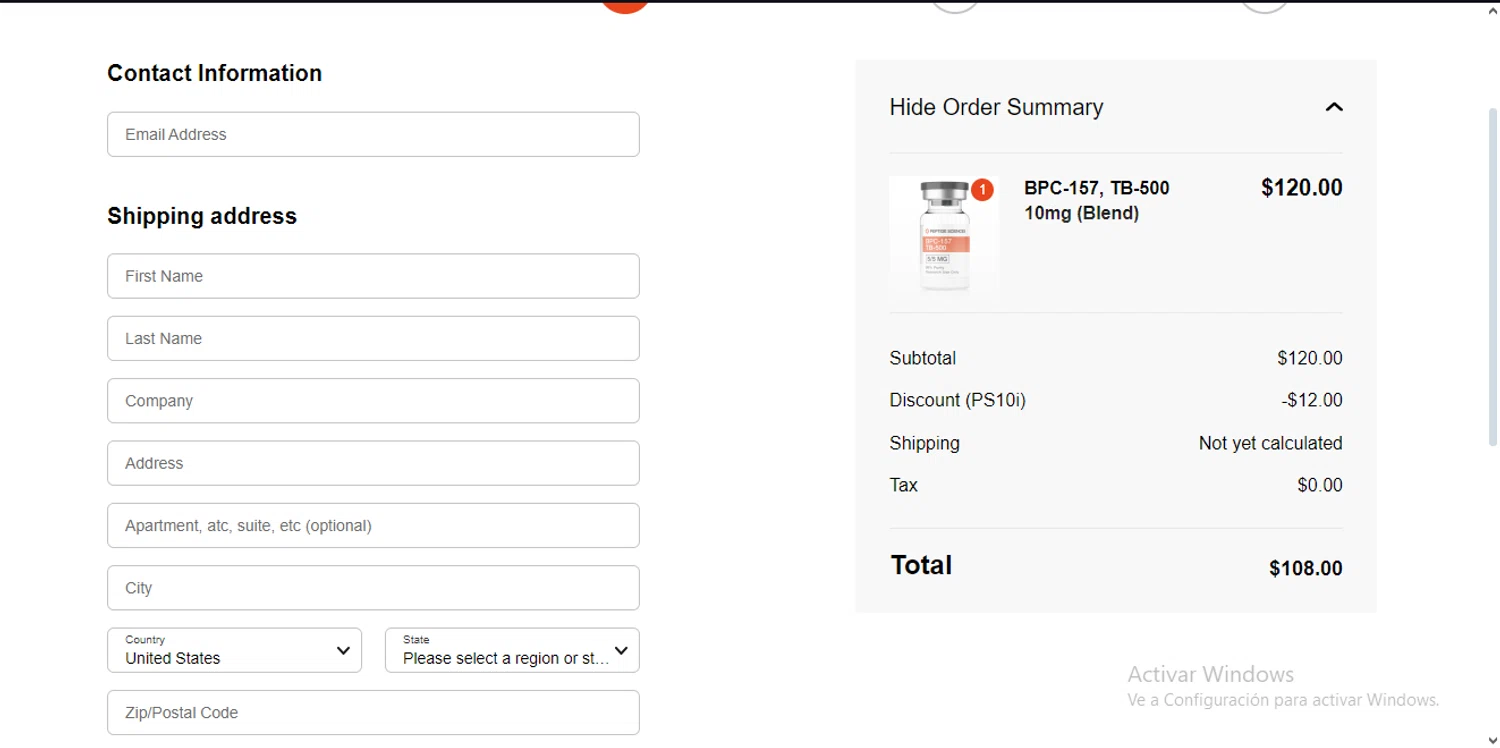 Peptide Sciences Promo Codes 10 Off June 2024