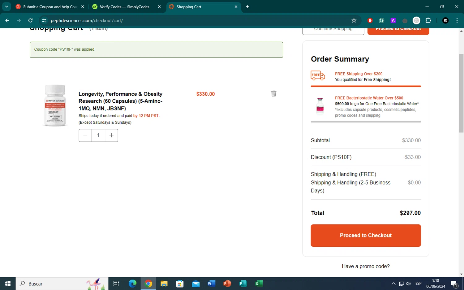 Peptide Sciences Promo Codes 30 Off July 2024