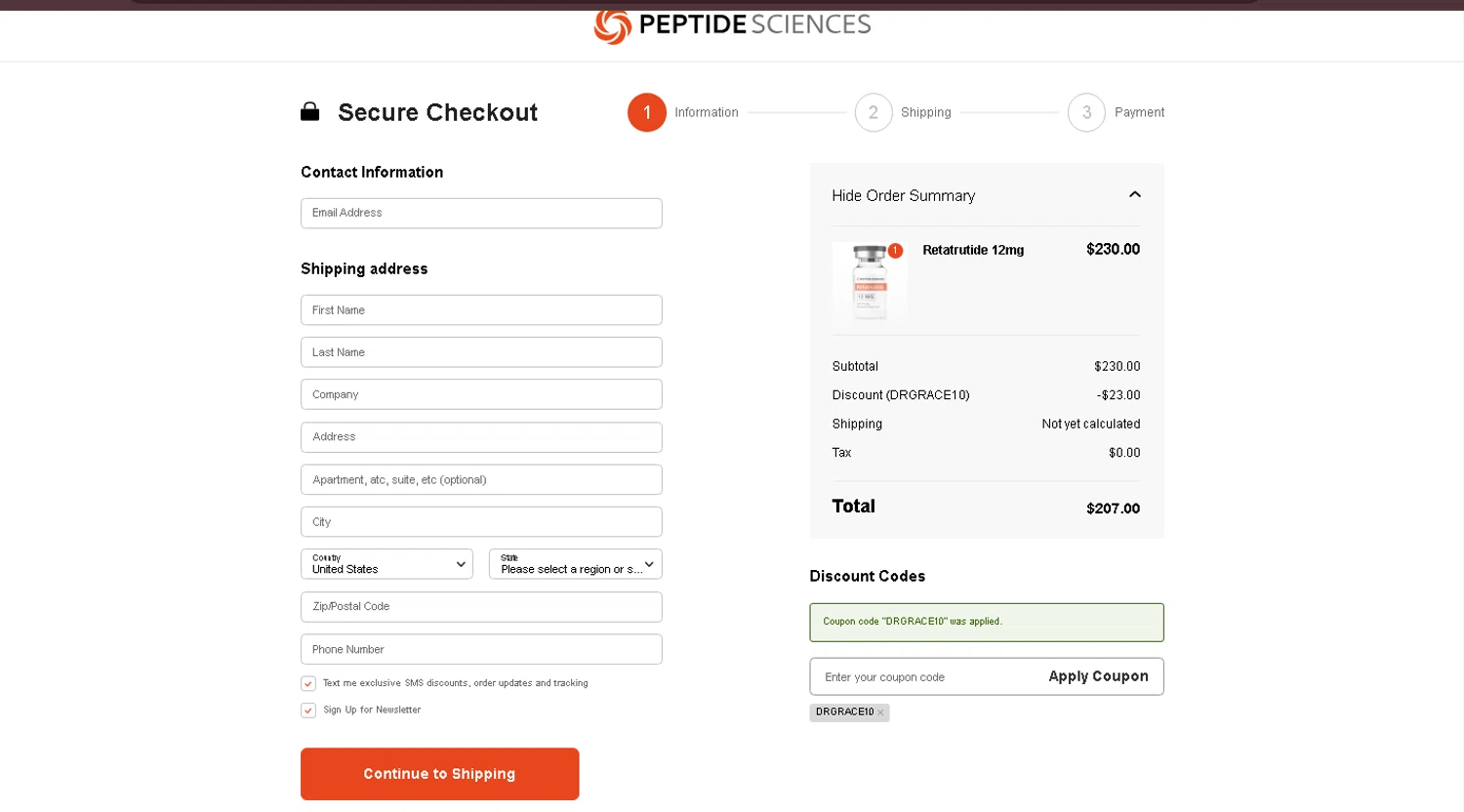 Peptide Sciences Promo Codes & Cyber Monday 2024 Deals 15 Off