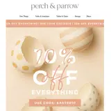 EASTER10 coupon verification screenshot