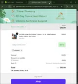 ANNA69 coupon verification screenshot
