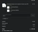 HELLO coupon verification screenshot