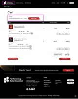 HTW25 coupon verification screenshot