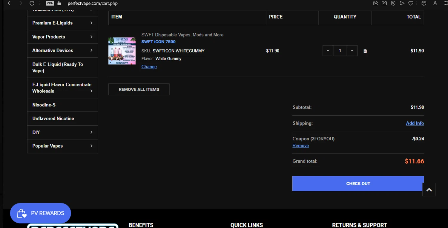 Perfect Vape Coupon Codes 2 Off Coupons in August 2024 SimplyCodes