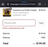 SPRING30 coupon verification screenshot