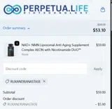 RUXANDRANASTASE coupon verification screenshot