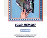 MEMORY coupon verification screenshot