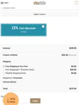memory coupon verification screenshot