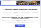 AMSTERDAM25 coupon verification screenshot