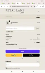 SOCIAL10 coupon verification screenshot