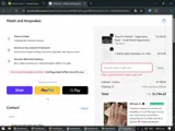 Petals and Keepsakes coupon verification screenshot