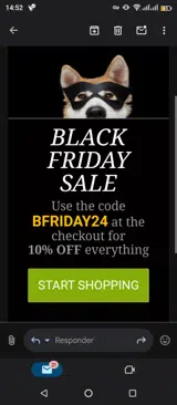 BFRIDAY24 coupon verification screenshot