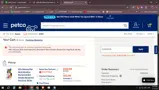 Petco Vital Care coupon verification screenshot