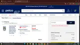 Petco Vital Care coupon verification screenshot