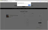Peterboro Basket Company coupon verification screenshot
