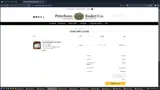 Peterboro Basket Company coupon verification screenshot