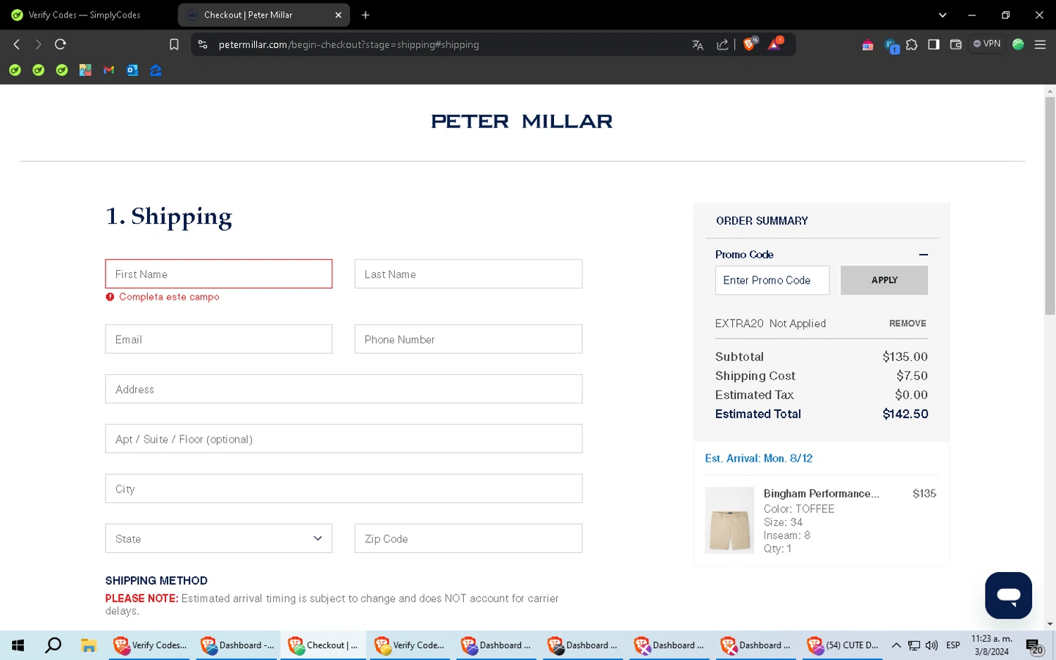 Peter Millar Promo Codes 20 Off Coupon Codes in August 2024 SimplyCodes