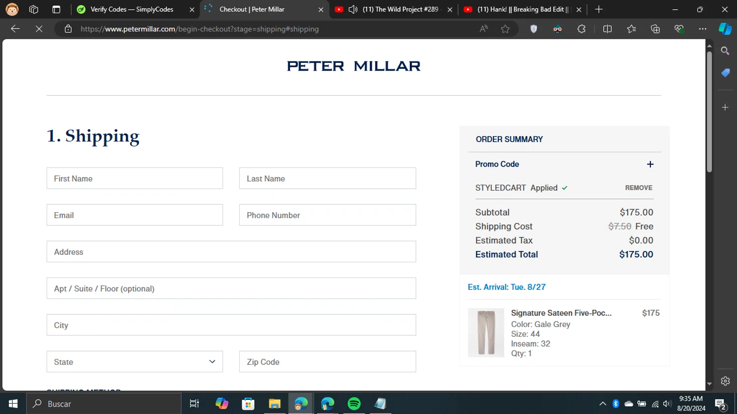 Peter Millar Promo Codes 20 Off September 2024