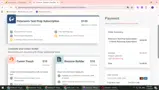 Peterson's College coupon verification screenshot