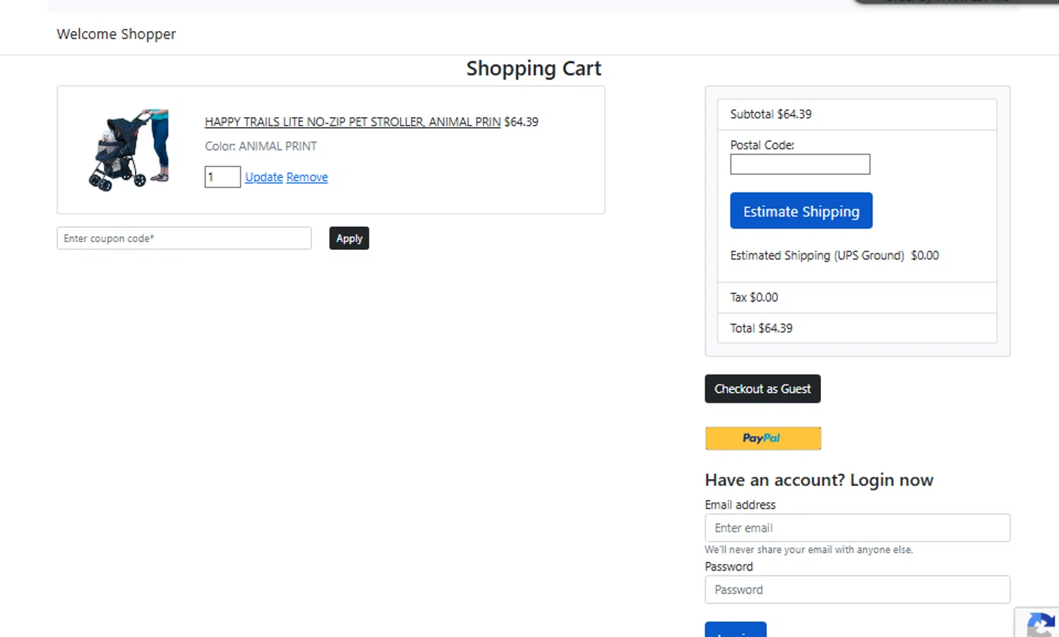 Pet Gear coupon code screenshot showing code PET30 applied at Pet Gear checkout page. Uploaded by SimplyCodes community member CouponLion324 on Sep 6, 2025