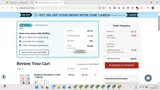 CARE25 coupon verification screenshot
