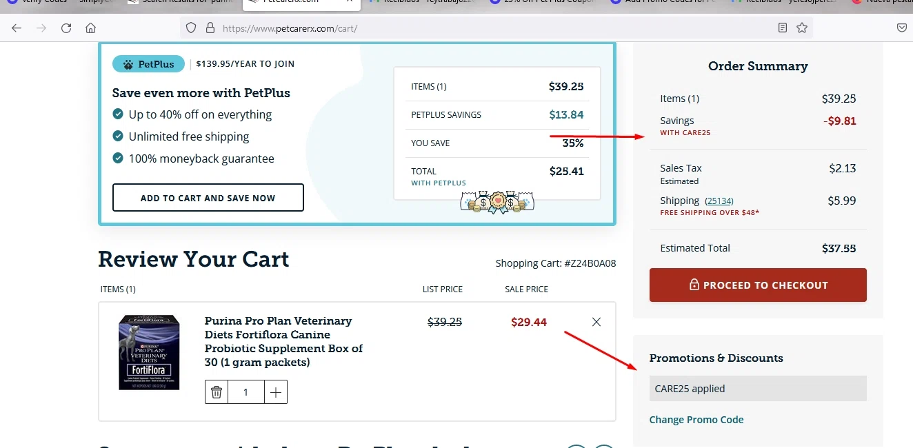 how to use Pet Plus coupons