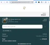 Petrusco Caviar coupon verification screenshot
