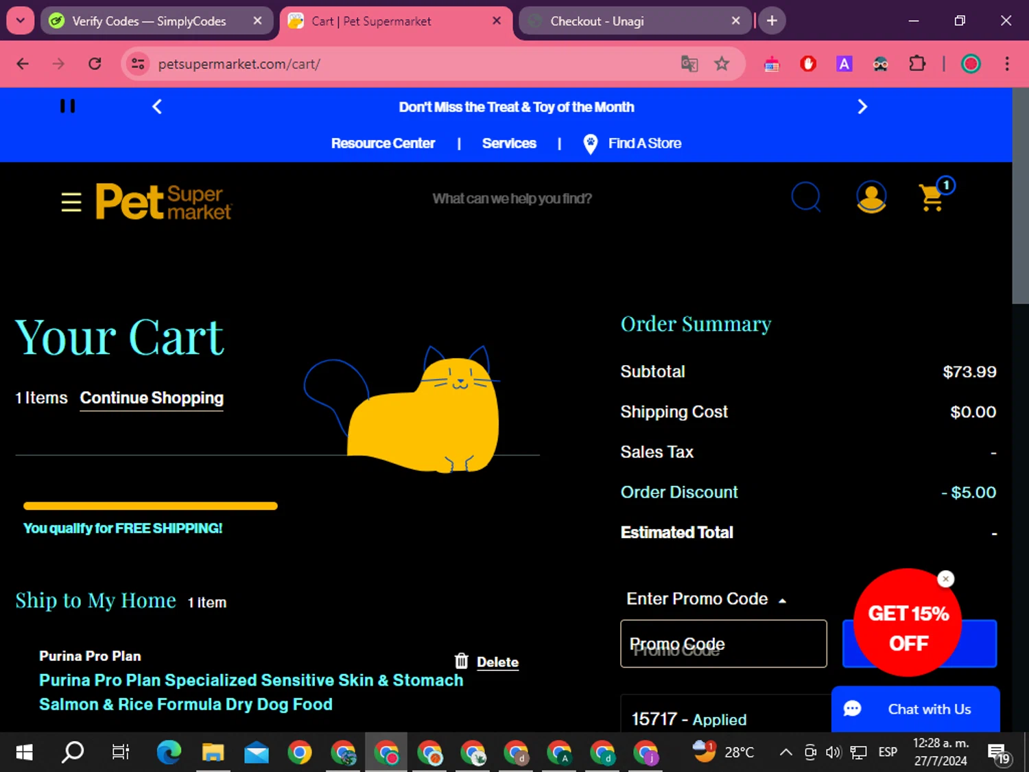 Pet Supermarket Promo Codes 20 Off July 2024