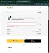 Vet25 coupon verification screenshot